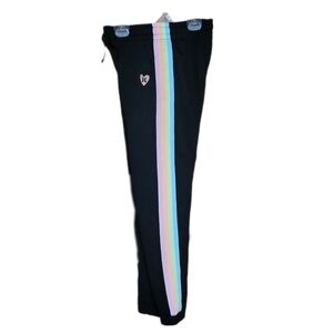 Heart HURLEY Rainbow JOGGERS Sweatpants, Pastel,  Sweatpants, Skater
